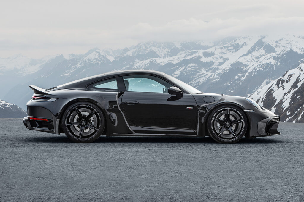 Hypermade-Magazin-Mobil-Brabus-Brabus- Porsche 911 Turbo S 900 Rocket R side view