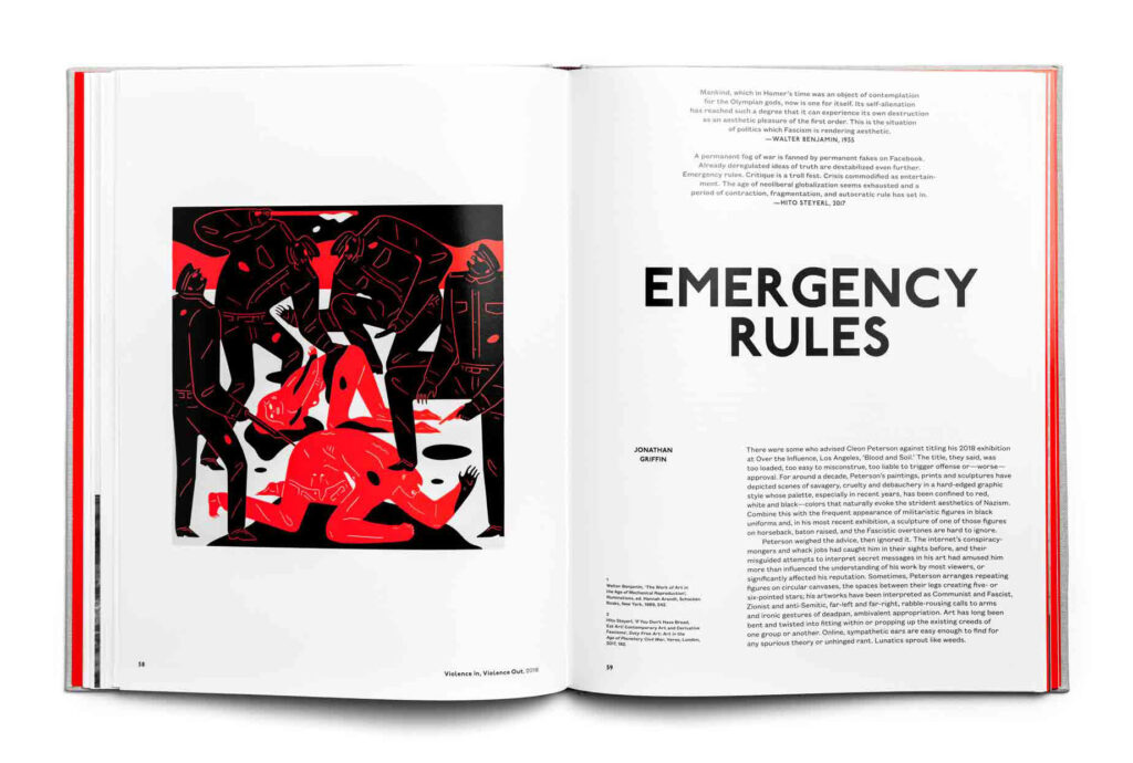 Vista dell’interno - "Blood and Soil"
Foto: Cleon Peterson