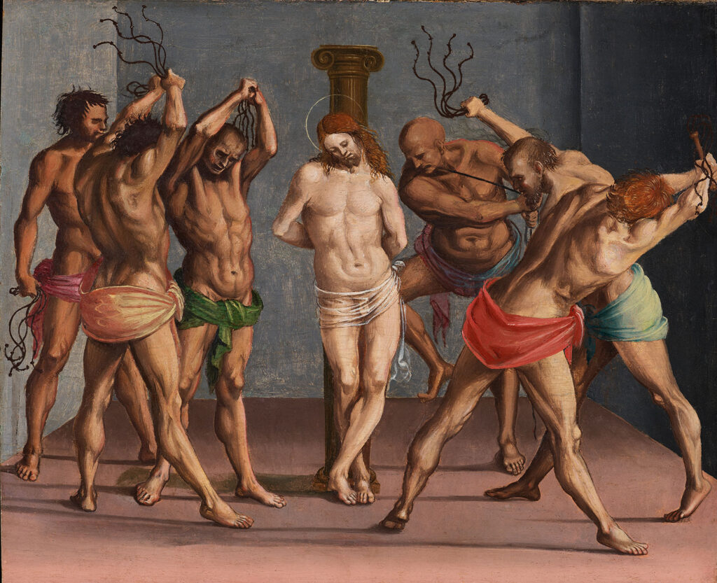 Luca Signorelli, Geißelung Christi, 1509–1511
© Lindenau-Museum Altenburg, Foto: punctum/Bertram Kober