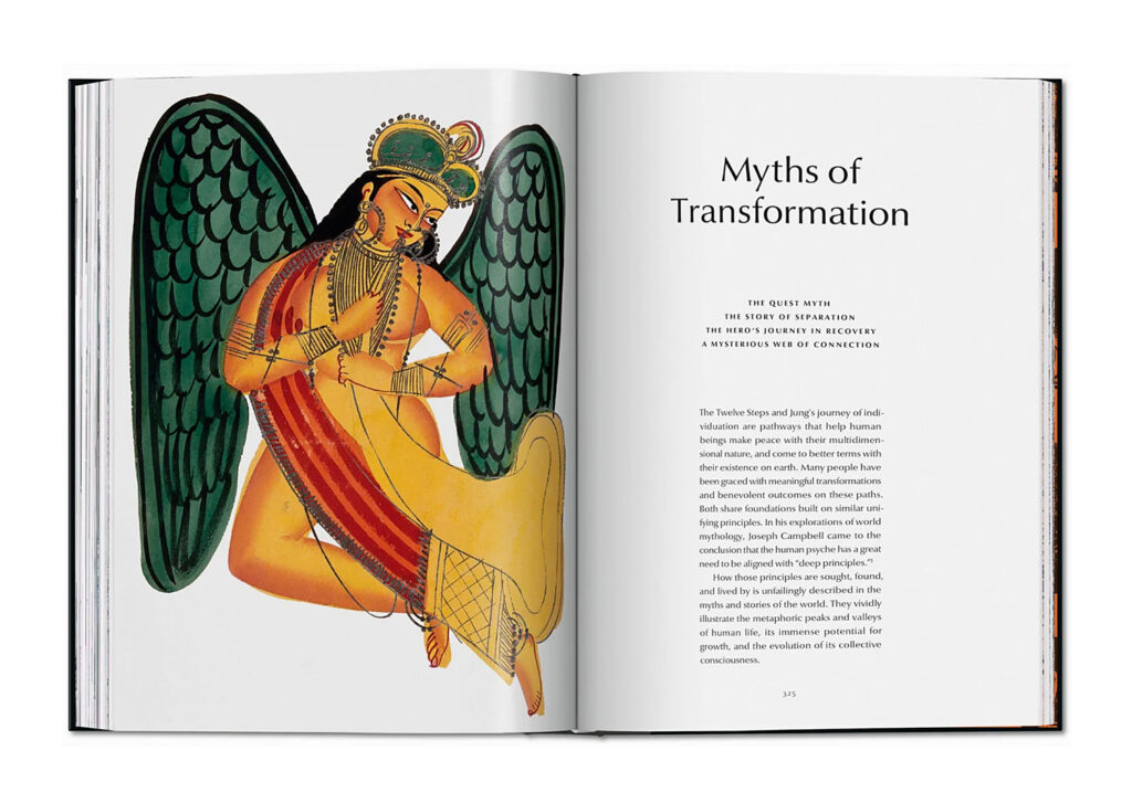 Interior view - "The 12 Steps - Symbols, Myths, and Archetypes of Recovery"
Photo: Taschen Verlag