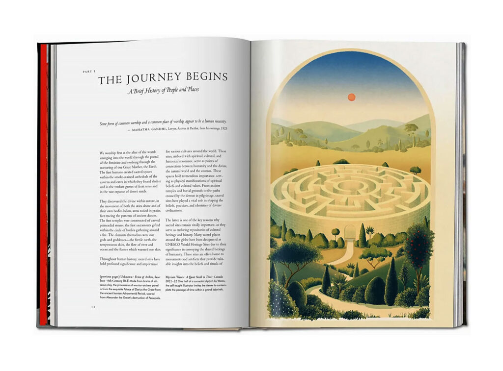 Interior view - "Sacred Sites - The Library of Esoterica"
Foto: Taschen Verlag