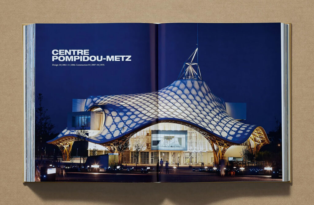 Innenansicht - "Shigeru Ban - Complete Works 1985 - Today"
Foto: Taschen Verlag