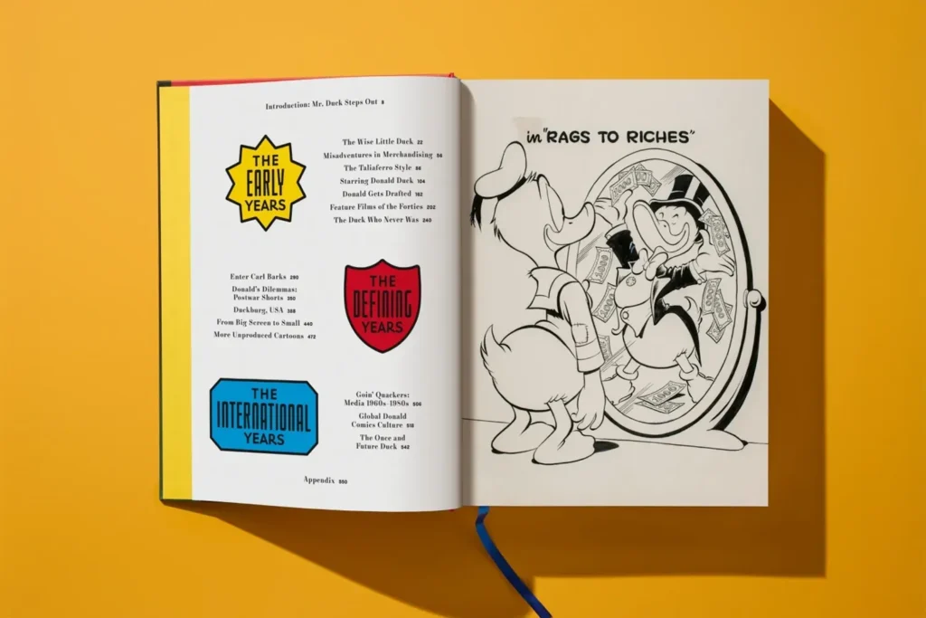 Innenansicht - Walt Disney's Donald Duck - The Ultimate History
© Taschen Verlag