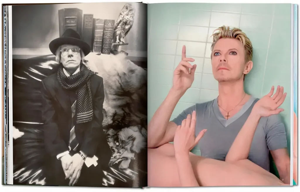 Andy Warhol, 1987 "Je suis une personne profondément superficielle" - Andy Warhol
David Bowie, 1995 "Et les étoiles ont l'air très différentes aujourd'hui". - David Bowie
Photo: David LaChapelle