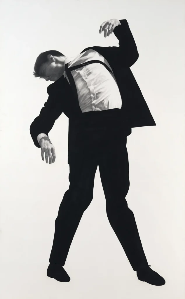  Robert Longo, Untitled (Eric), 1981, Thaddaeus Ropac Collection, Salzburg - Paris
© Robert Longo / Image rights, Vienna 2024, Photo: Robert Longo Studio