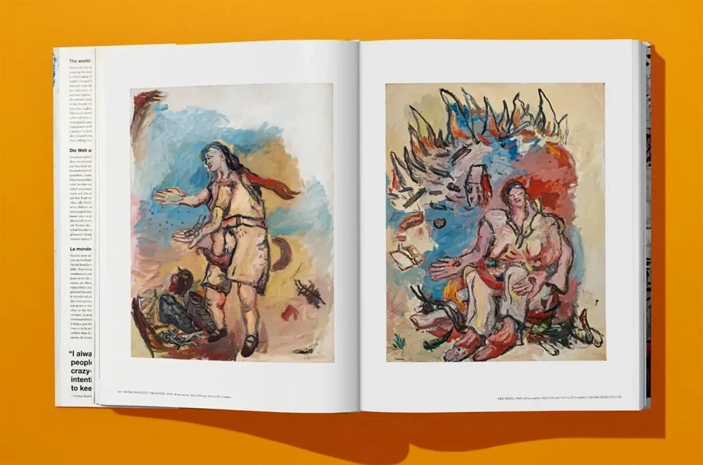 Interior view - Georg Baselitz
© Taschen Verlag